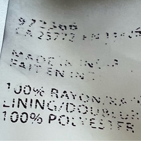 DEX Plus Size 2X Navy Dress, Lining, Beach Cover Up With White Embroidery - Picture 8 of 10